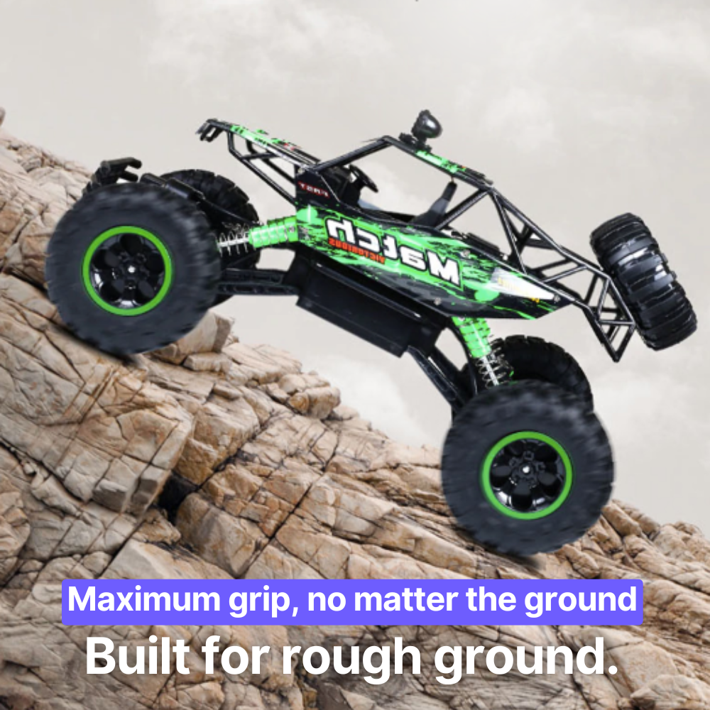 RC Auto 4x4 Offroad 2,4 GHz met Schokdemping en Lange Actieradius