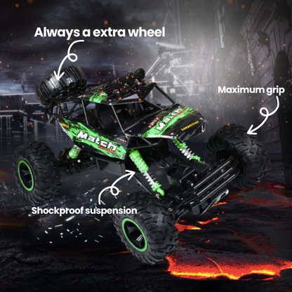 RC Auto 4x4 Offroad 2,4 GHz met Schokdemping en Lange Actieradius