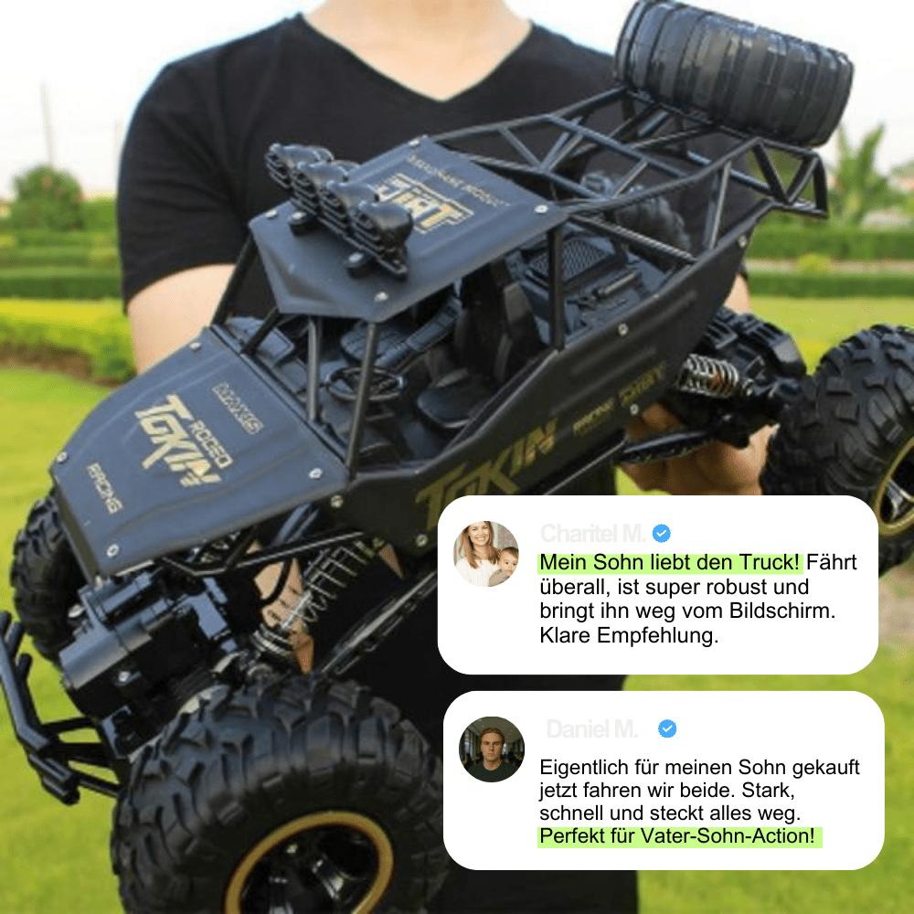 RC Offroad Buggy 4x4 Hoge Snelheid Wielen met Sterke Grip en Vering