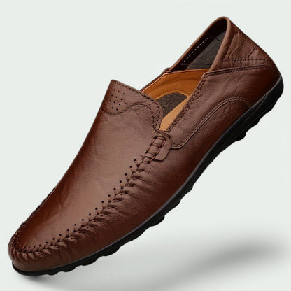 Owen™ – Heren Instappers van Hoogwaardig Leer met Comfort en Rubberen Zool-2