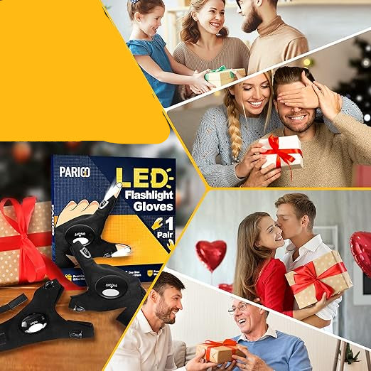 LED Zaklamp Waterdicht met Handschoenen voor Buitengebruik