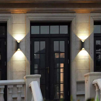 Wasserdichte LED Wandleuchte van Aluminium