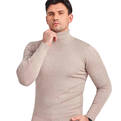 Dante™ – Heren Zwarte Coltrui van Kasjmier Blend voor Luxe Comfort-3