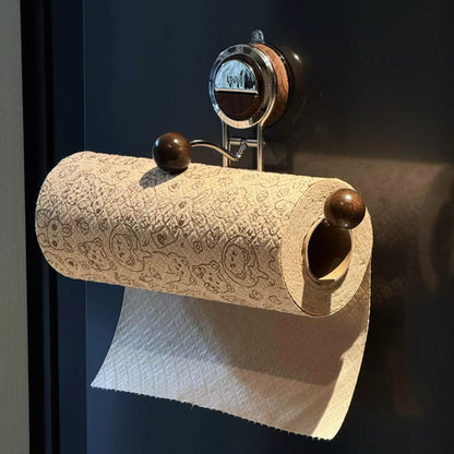 RVS Papierhanddoekhouder met Zuignap voor Keuken