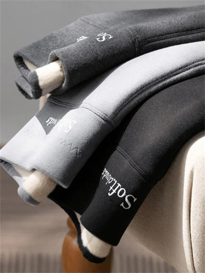 Dames Fleece Broek Warm en Comfortabel met Shaping Effect