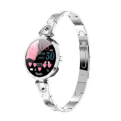 Dames Smartwatch Waterdicht met Hartslagmeting en Stappenteller