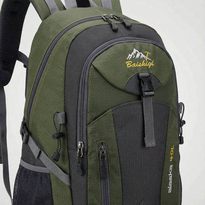 Waterdichte Outdoor Rugzak 40L met Comfortabele Schouderbanden