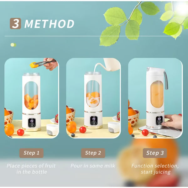Blender Juicer - Slimme LED Blender voor Smoothies en Babyvoeding