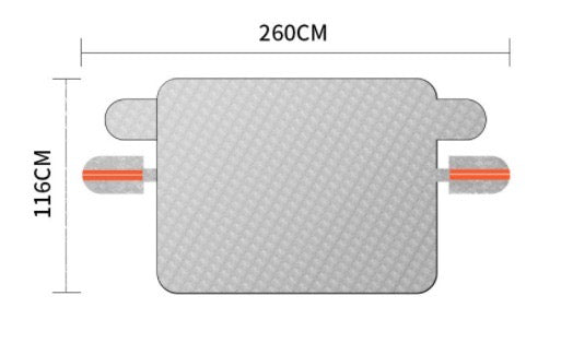 Auto Sneeuwschild Magnetisch FrostGuard Bescherming Voorruit