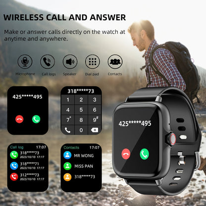 Slimme Horloge met Activiteitstracker en Meldingen