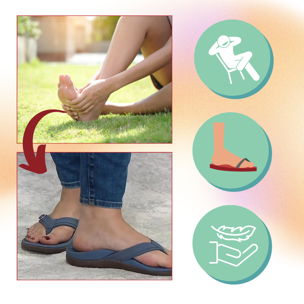 Orthopedische Sandalen met Verstelbare BandjesComfortabel