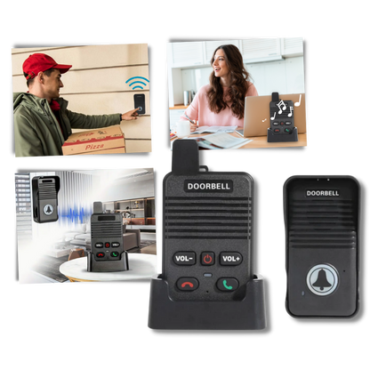 Wi-Fi Deurbel Intercom met Camera en Spraakfunctie - Velinix