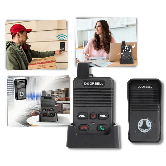 Wi-Fi Deurbel Intercom met Camera en Spraakfunctie - Velinix