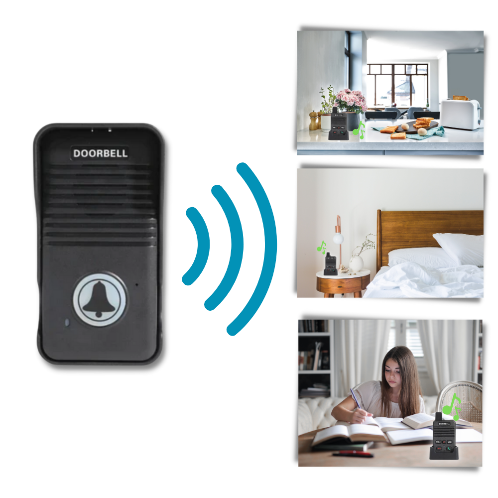 Wi-Fi Deurbel Intercom met Camera en Spraakfunctie
