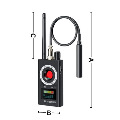 RF Bugdetector voor Spionage Apparatuur