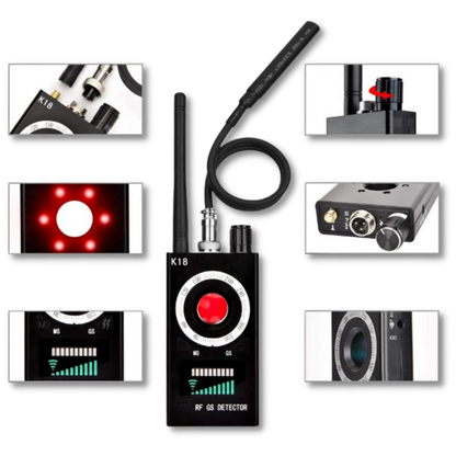 RF Bugdetector voor Spionage Apparatuur
