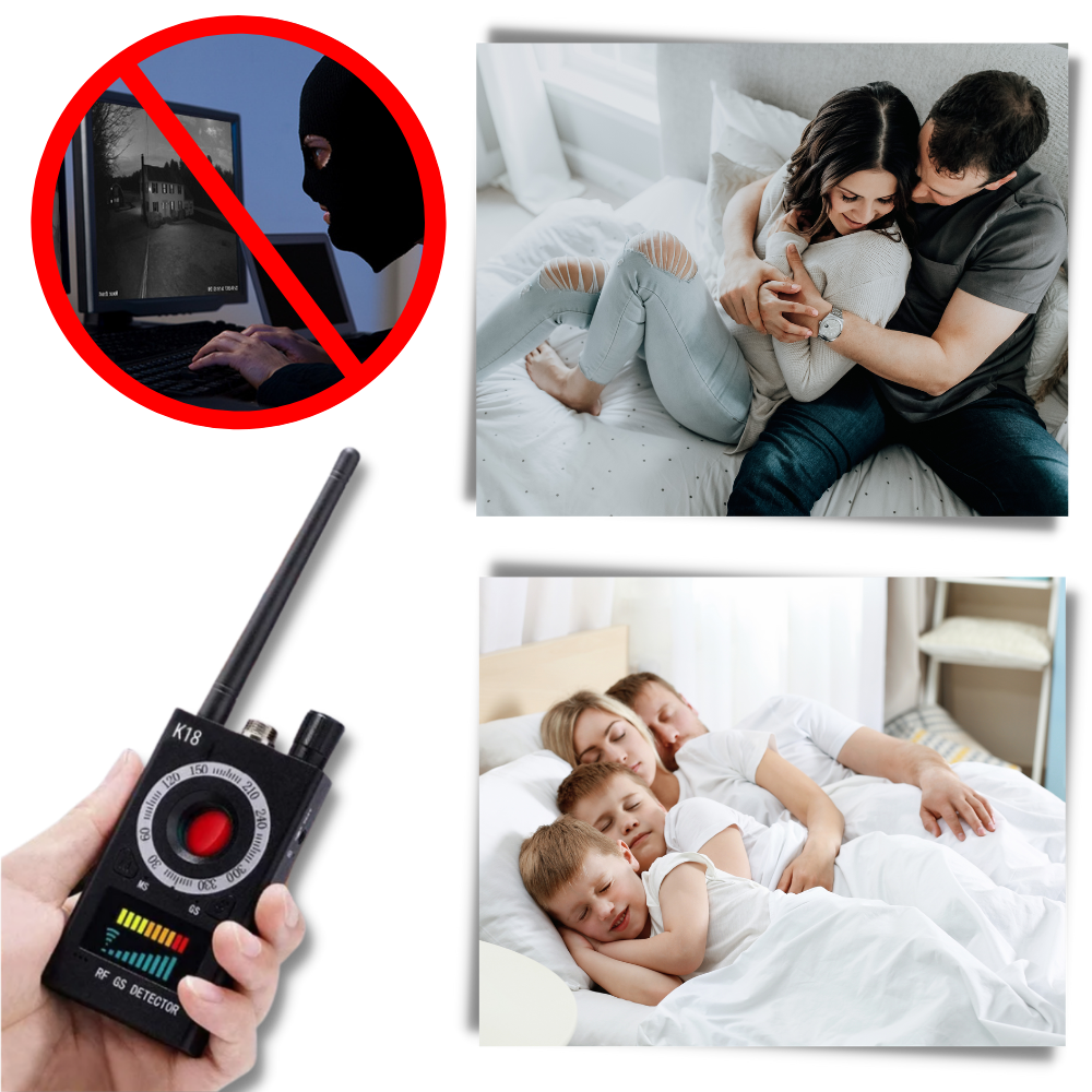 RF Bugdetector voor Spionage Apparatuur