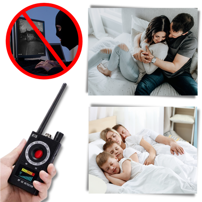 RF Bugdetector voor Spionage Apparatuur