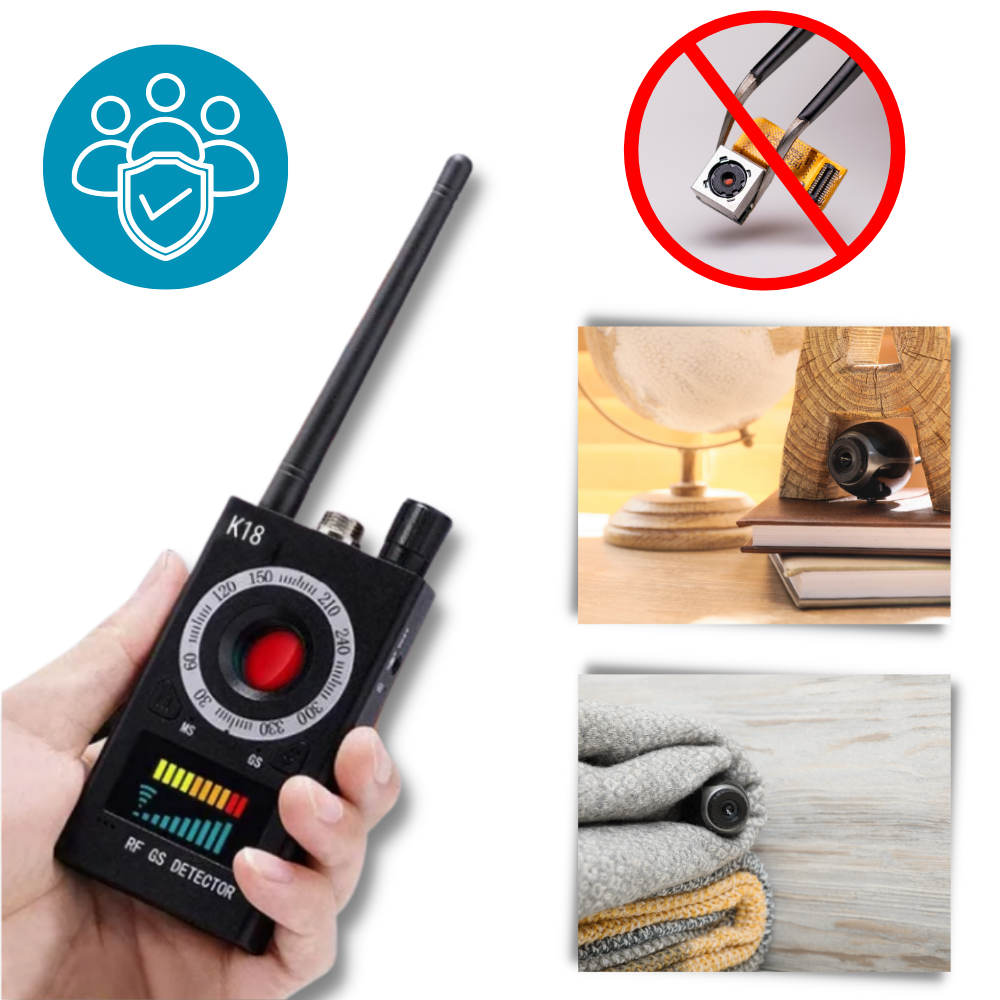 RF Bugdetector voor Spionage Apparatuur