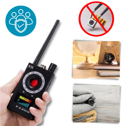 RF Bugdetector voor Spionage Apparatuur