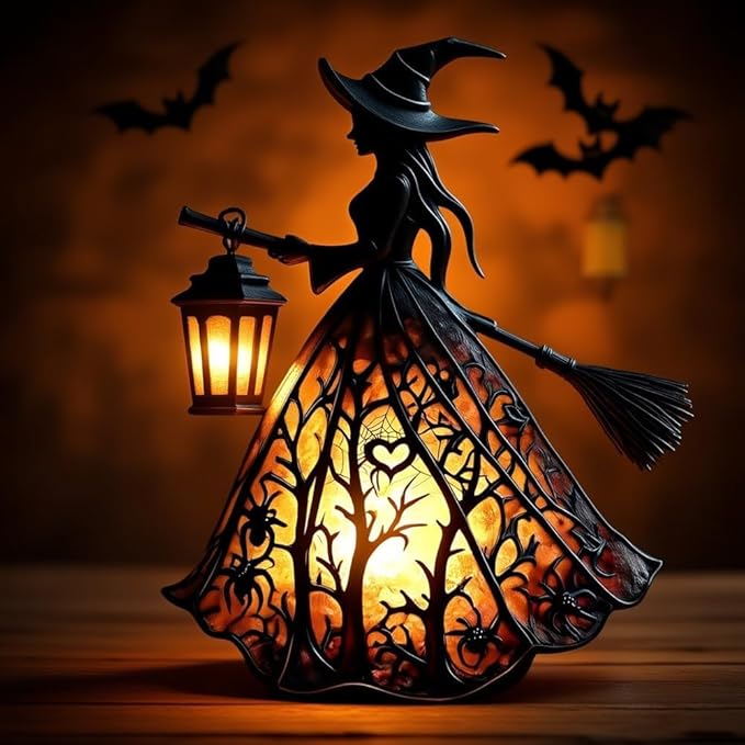 Halloween Lantaarn Betoverend WitchGlow Design - Velinix