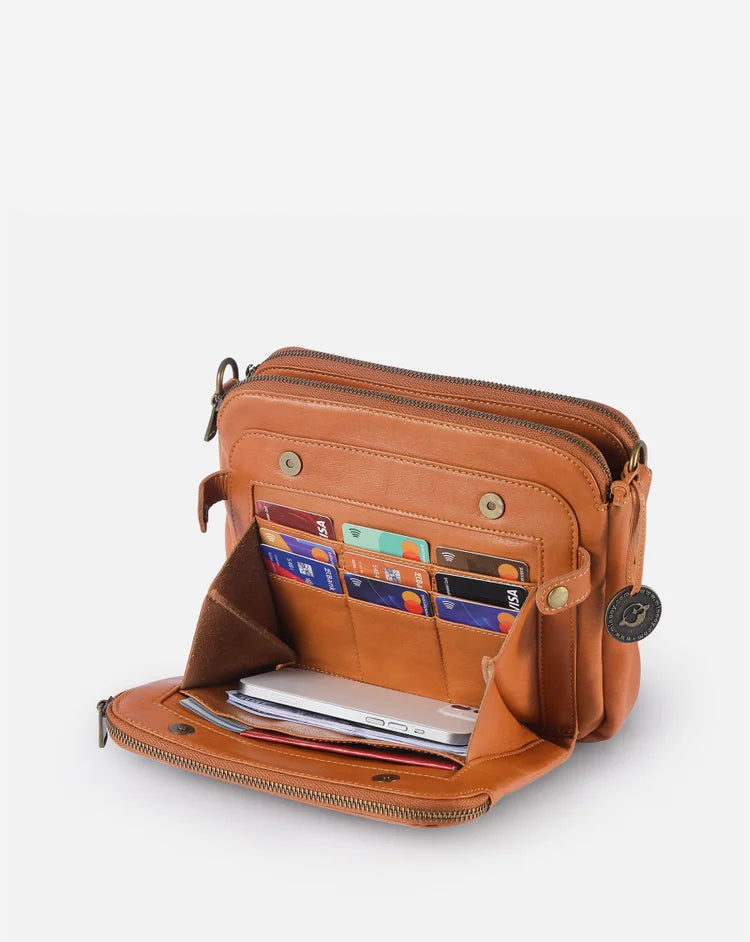 Leren Crossbody Tassen voor Dagelijks Gebruik