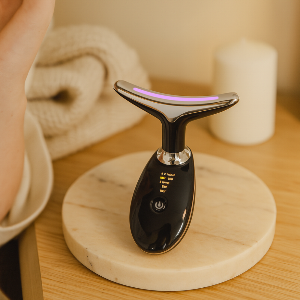LED Anti Rimpel Apparaat voor Gezicht en Hals Massage
