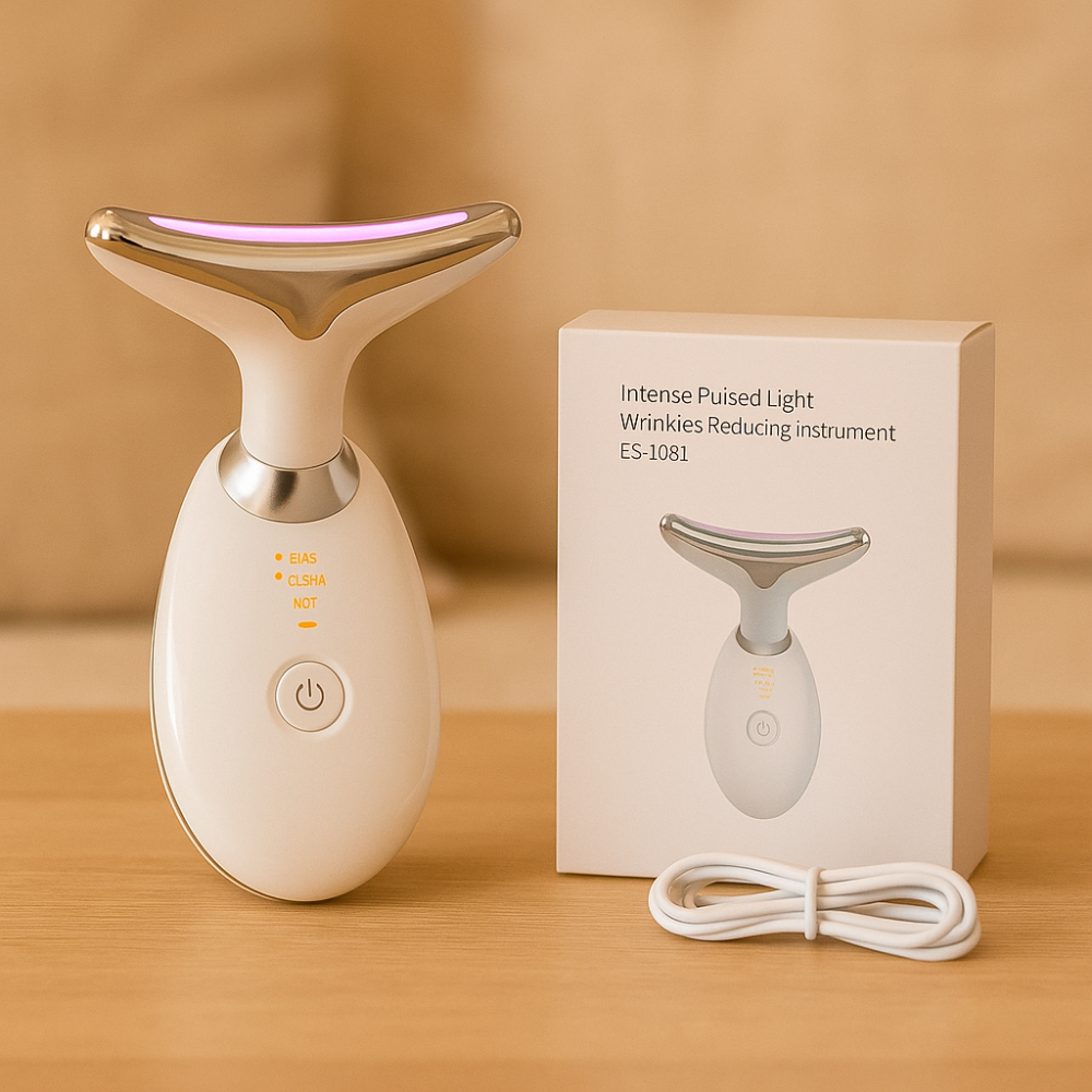 LED Anti Rimpel Apparaat voor Gezicht en Hals Massage