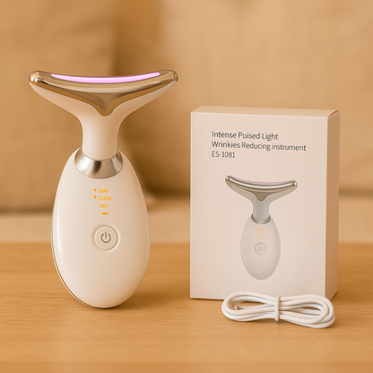 LED Anti Rimpel Apparaat voor Gezicht en Hals Massage