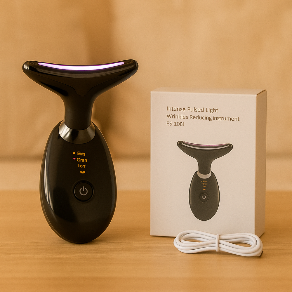 LED Anti Rimpel Apparaat voor Gezicht en Hals Massage