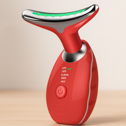 LED Anti Rimpel Apparaat voor Gezicht en Hals Massage