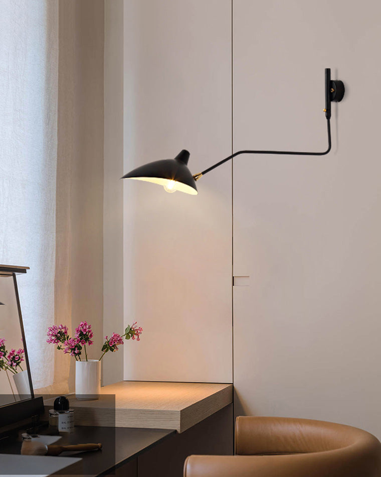 Wandlamp Verstelbaar Met 2 Armen Modern Design