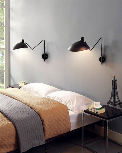 Wandlamp Verstelbaar Met 2 Armen Modern Design