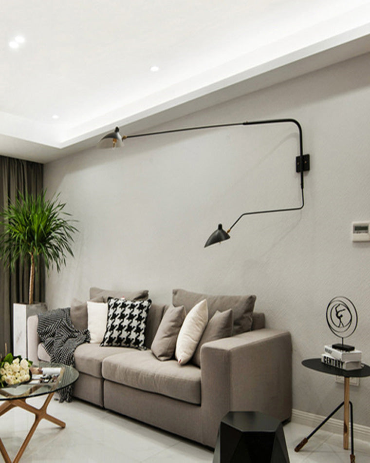 Wandlamp Verstelbaar Met 2 Armen Modern Design