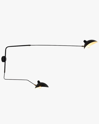 Wandlamp Verstelbaar Met 2 Armen Modern Design