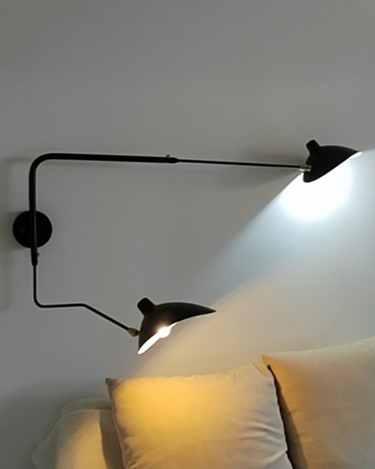 Wandlamp Verstelbaar Met 2 Armen Modern Design
