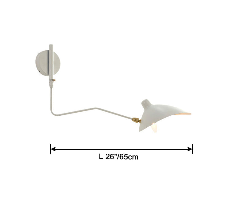 Wandlamp Verstelbaar Met 2 Armen Modern Design