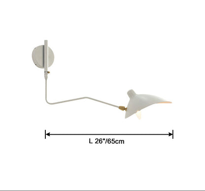 Wandlamp Verstelbaar Met 2 Armen Modern Design