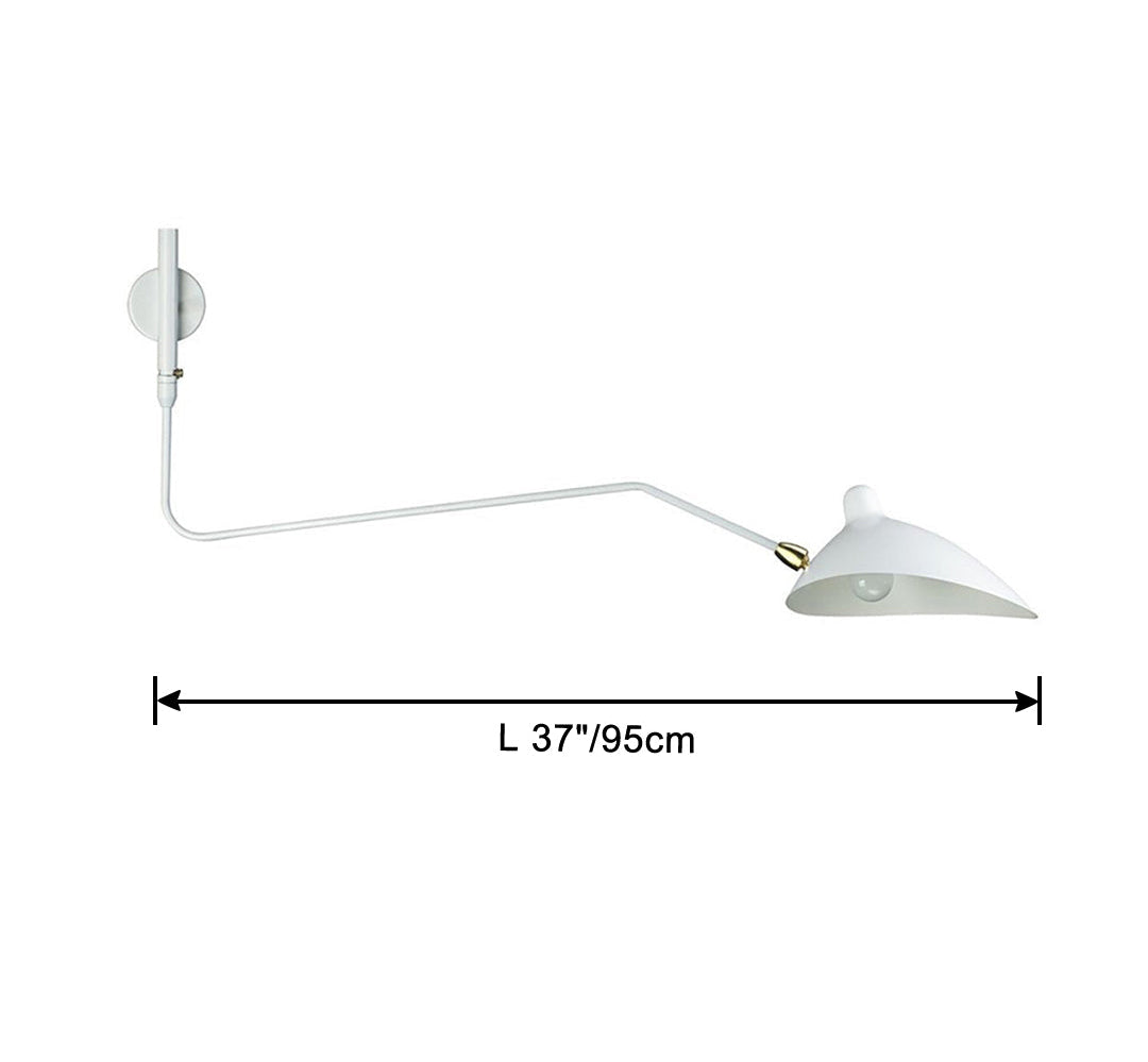 Wandlamp Verstelbaar Met 2 Armen Modern Design