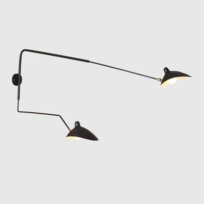 Wandlamp Verstelbaar Met 2 Armen Modern Design