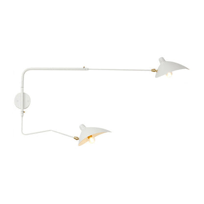 Wandlamp Verstelbaar Met 2 Armen Modern Design