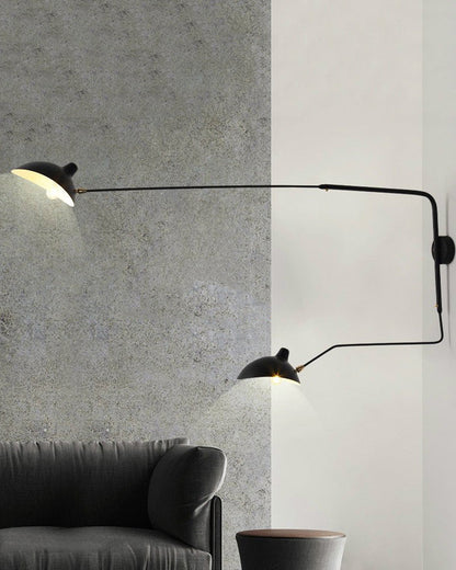 Wandlamp Verstelbaar Met 2 Armen Modern Design