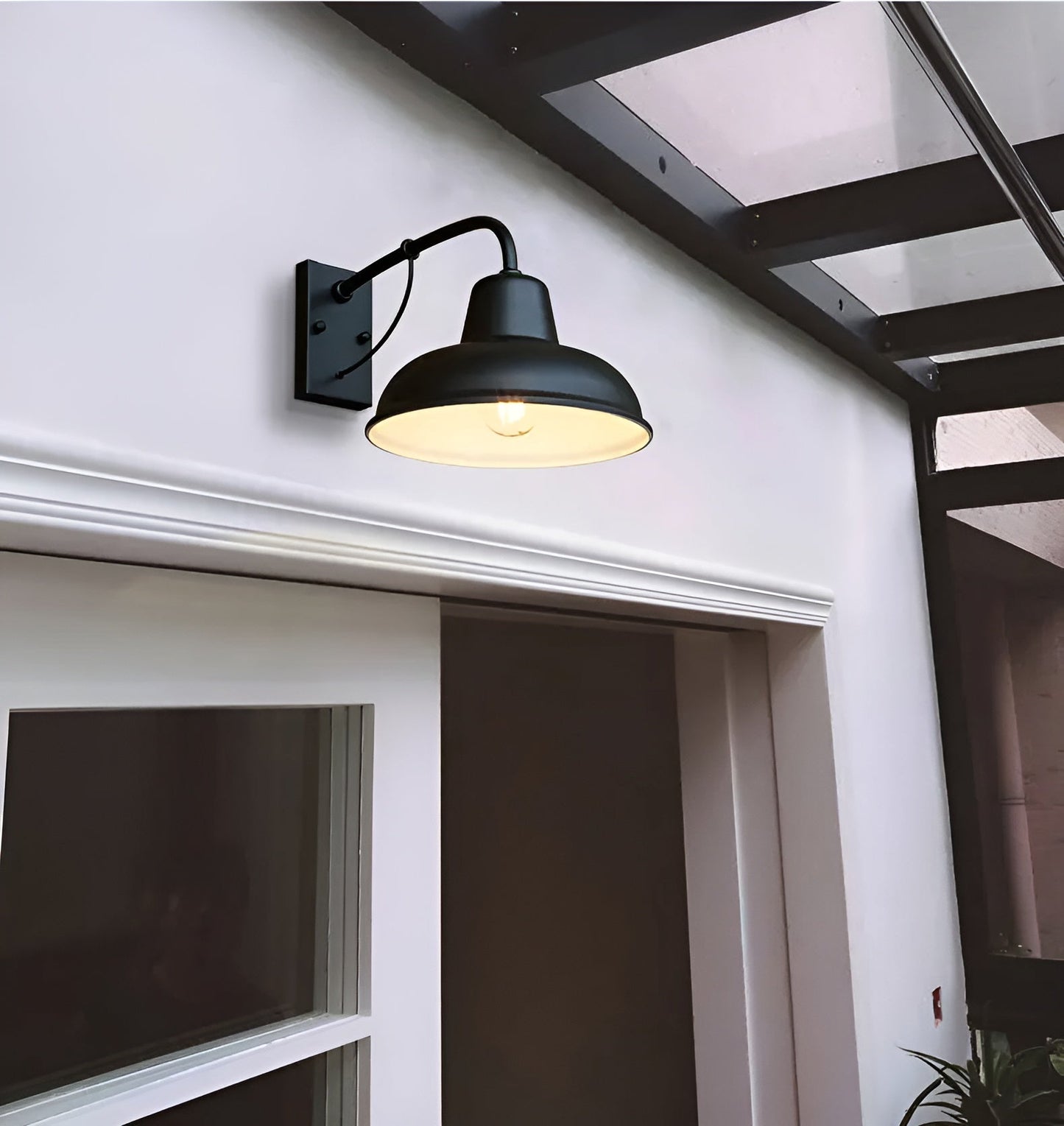 IJzeren Wandlamp Rustiek Vintage Stijl Buitenverlichting