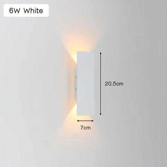 Buitenmuur LED Lamp Modern Aluminium Design