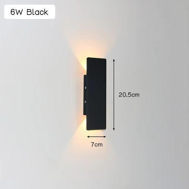 Buitenmuur LED Lamp Modern Aluminium Design
