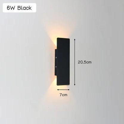 Buitenmuur LED Lamp Modern Aluminium Design