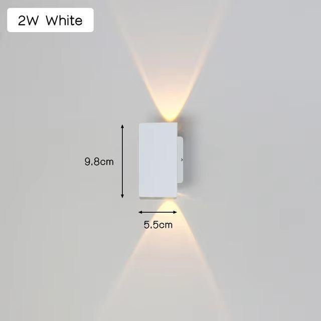Buitenmuur LED Lamp Modern Aluminium Design