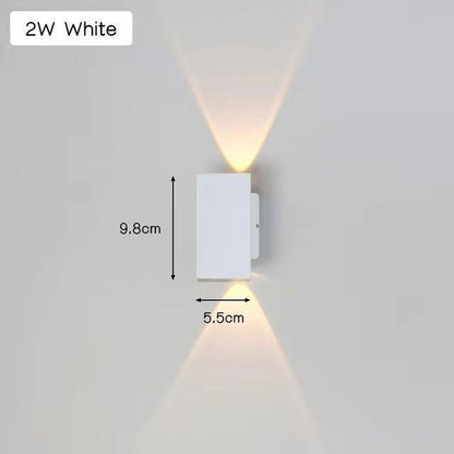 Buitenmuur LED Lamp Modern Aluminium Design