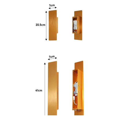 Buitenmuur LED Lamp Modern Aluminium Design