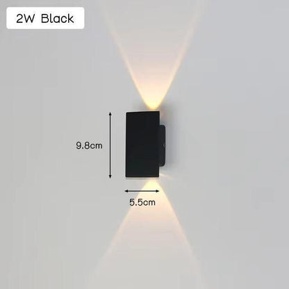 Buitenmuur LED Lamp Modern Aluminium Design